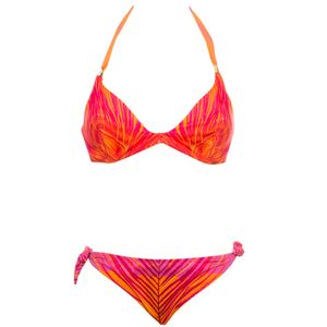 Full bikini with shaded print