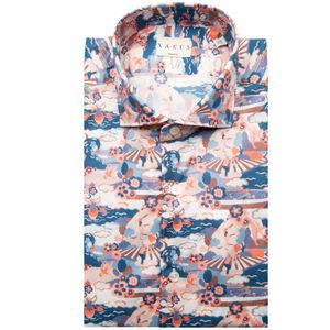 Tailor fit printed shirt