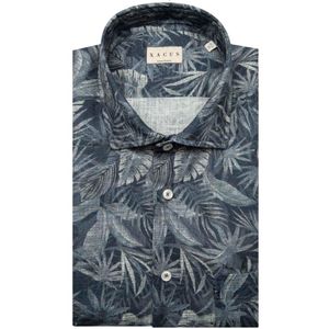 Evolution Fit blue cotton shirt