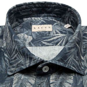 Evolution Fit blue cotton shirt