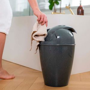 Cestino per bagno Del M 12L grigio