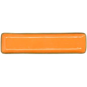 Rectangular tray Concerto Orange 32x8