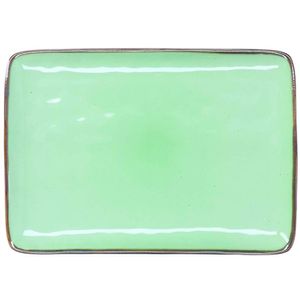 Concerto Tea 'rectangular tray Pastel green