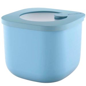 Hermetic container 12,2x12,2x9,8 light blue
