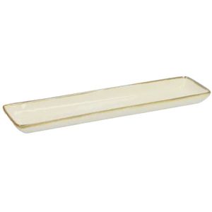 Rectangular tray Concerto Ivory 32x8