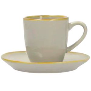 Concerto Gray Pearl cup and saucer set