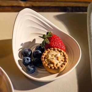 Set 2 porta snack beige