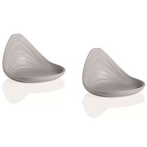 Set 2 porta snack grigio