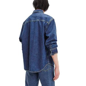 Giacca in denim con patch