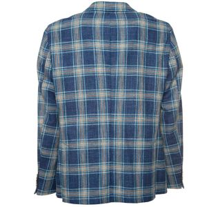 Modern fit checked jacket