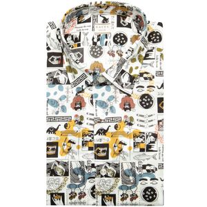 Tailor Fit shirt with cartoon prints