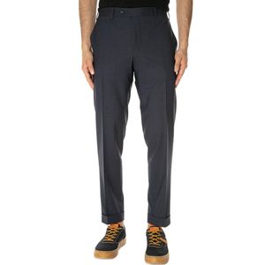 Pantalone stretch in fresco lana