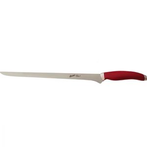 Teknica knife for ham 28 cm red