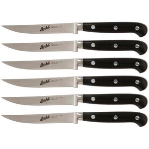 Set di coltelli Adhoc da bistecca neri