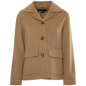 Cervino three-button wool jacket