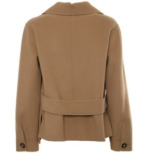 Cervino three-button wool jacket