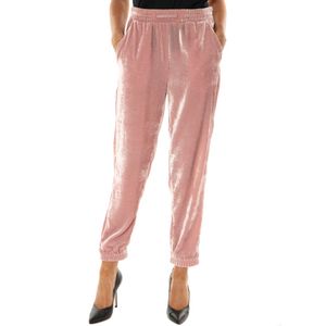 Radix pink velvet trousers