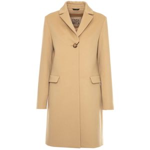 Cappotto in panno di lana e cashmere