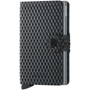 Mini Wallet Cubic Black Titanium