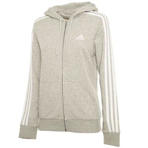 Essential 3-Stripes gray sweatshirt