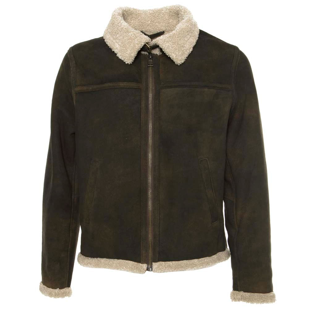 Bomboogie - Doth leather and sherpa jacket on Arteni Shop