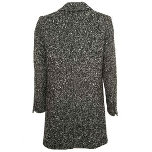 Mathias regular fit coat in wool blend