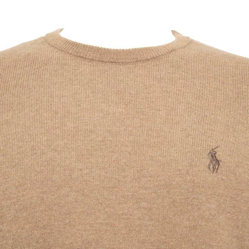 Roger Polo Cammello In Cotone Con Elastico