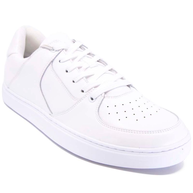 Trussardi Jeans Sneakers Perlite Basket bianca su Arteni.it